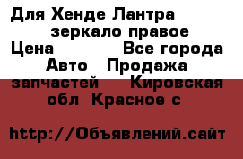 Для Хенде Лантра 1995-99 J2 зеркало правое › Цена ­ 1 300 - Все города Авто » Продажа запчастей   . Кировская обл.,Красное с.